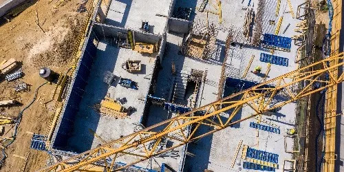 Construction Site Above - Wide Thumb