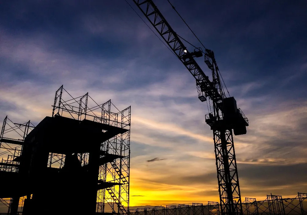 Night-time Construction Site - Header