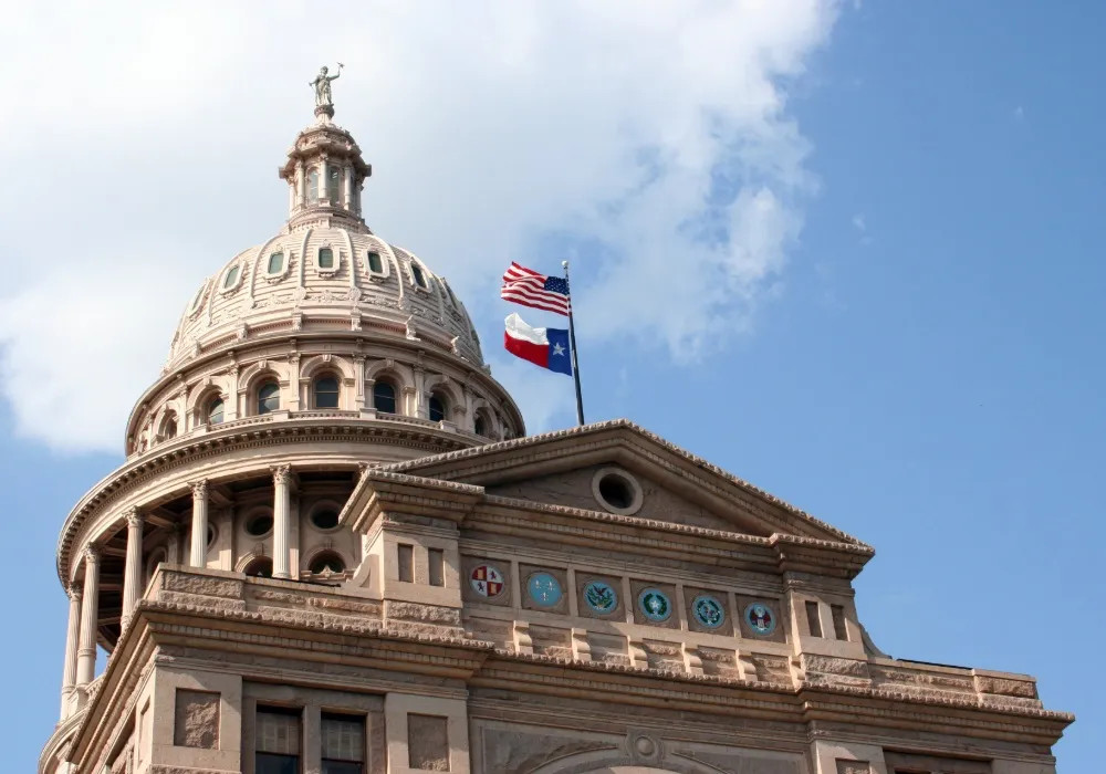 Texas State Capitol Banner